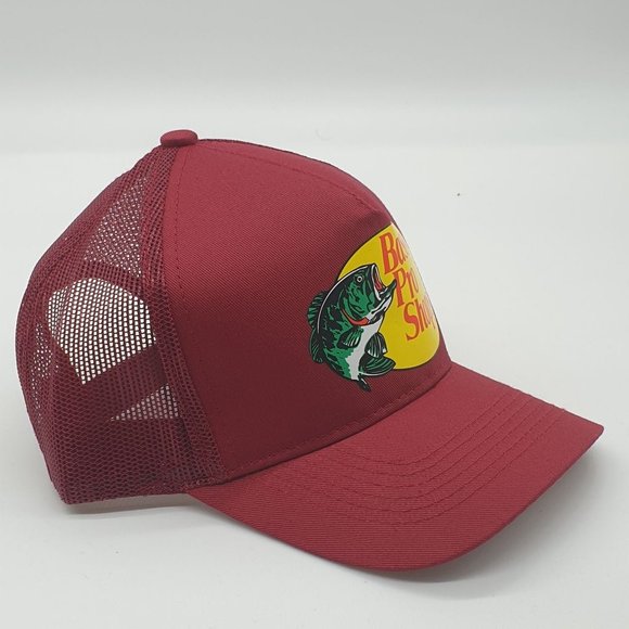 Bass Pro Shops Trucker Hat - Red - Picture 2 of 4